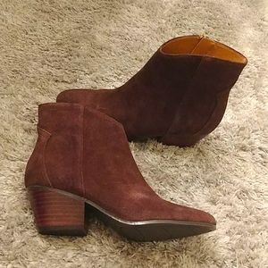 Nine West Suede Booties.